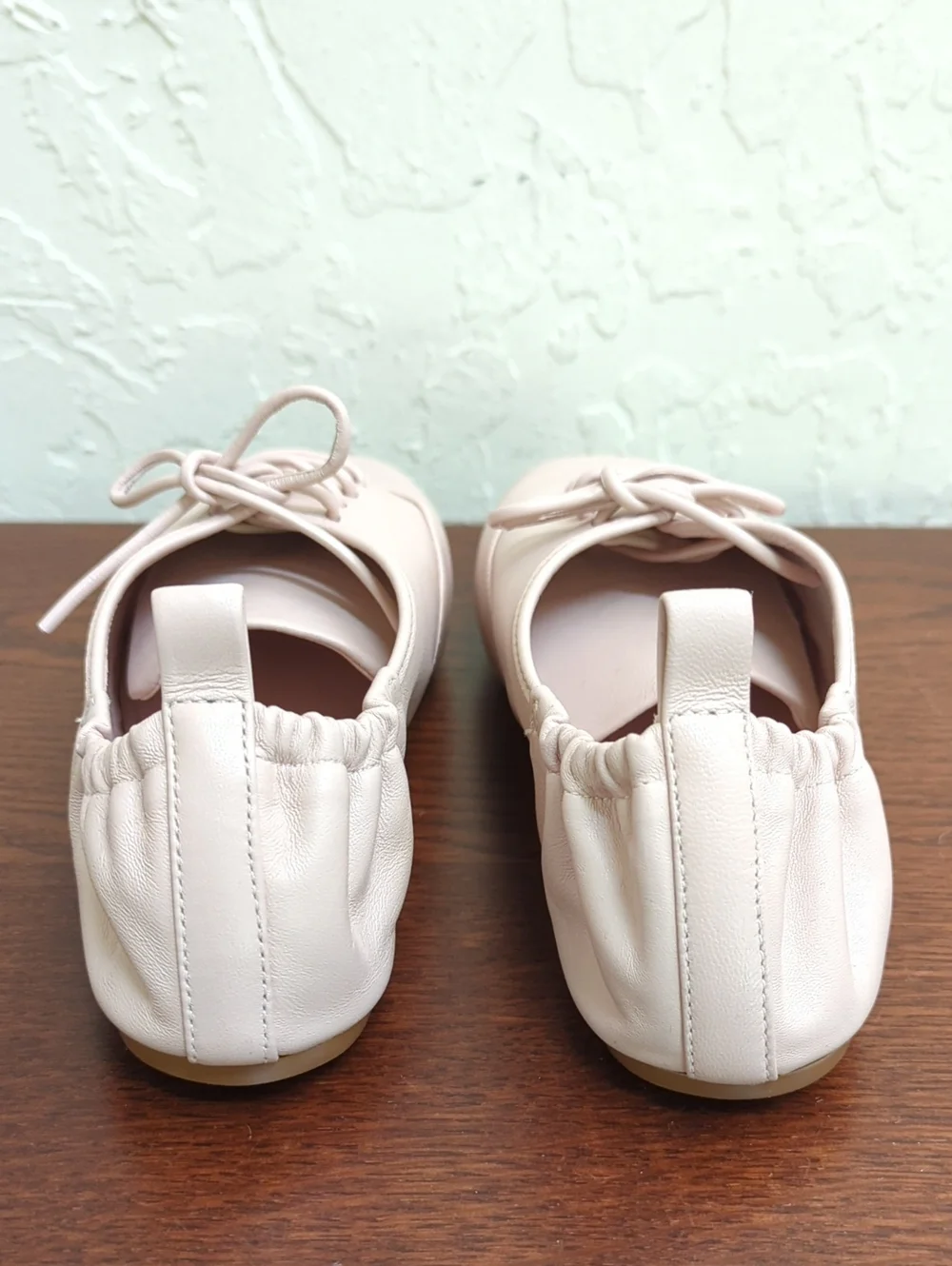 NEW Reformation Dusty Pink Marie Lace Up Oxford Shoes Size 6